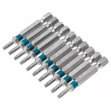 Бита Torx 10 х 50, сталь S2, 10 шт.