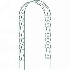 Арка садовая разборная «Узорная широкая» 2.5 х 0.38 х 1.2 м