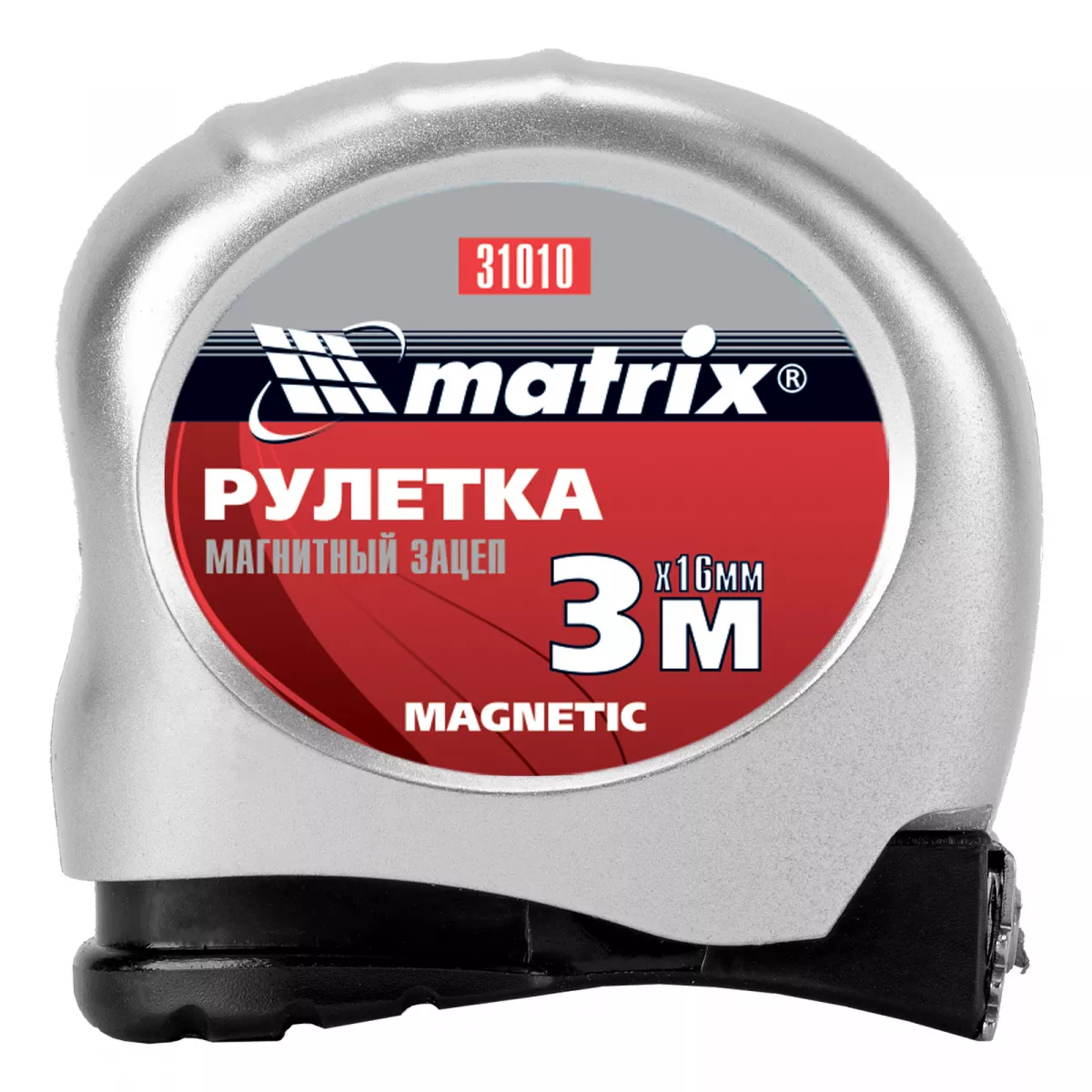 Рулетка Magnetic,3 м х 16 мм,магнитный зацеп