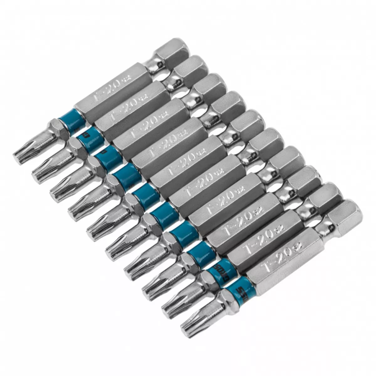 Бита Torx 20 х 50, сталь S2, 10 шт.