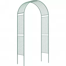 Арка садовая разборная «Сетка широкая» 2.5 х 0.5 х 1.2 м