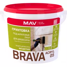 Грунтовка BRAVA ACRYL 05 под акриловые лаки (ВД-АК-05) 20л (20,0кг)