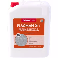 Грунтовка FLAGMAN 011 концентрат (ВД-АК-011) бесцветная 10л (10,0 кг)