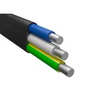 Кабель АВВГ-П 3х6,0 (бухта 100м) Ч БелРосКабель (черный,)