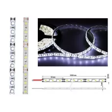 LED лента силикон, 10 мм, IP65, SMD 5050, 60 LED/m, 12 V, БЕЛАЯ (6000 K) (катушка 5 метров) LAMPER