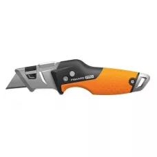 Нож строительный складной, со сменным лезвием CarbonMax FISKARS