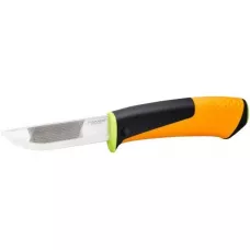 Нож для тяжелых работ с точилкой FISKARS