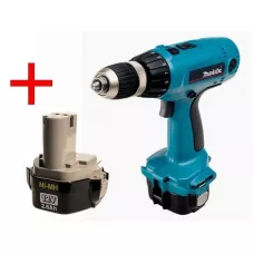 Аккум. дрель-шуруповерт MAKITA 6317 DWDE в чем. (12.0 В, 2 акк., 2.6 А/ч Ni-MH, 2 скор., 60 Нм, шурупы до 12 мм)