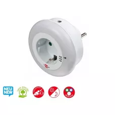 Светильник светодиодный декоративный Brennenstuhl NL 09 RCD (3 LED, 0,8 Вт, 6 Лм, датчик темноты)