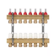Коллекторная группа AVE777, 8 вых. AV Engineering (PRO серия Для теплого пола и водоснабжения)