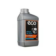 Масло моторное полусинтетическое для четырехтактных двигателей ECO 10W-40 SL/CF, 1 л (API SL/CF, всесезонное)