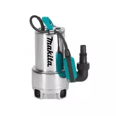 Дренажный насос для грязной воды MAKITA PF 1110 (1100 Вт, 15000 л/ч, до 5 м, стальн. корпус)