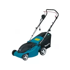 Газонокосилка электрическая MAKITA ELM 3800 (1400 Вт, шир.38 см, выс. 20-75 мм, пластм. корпус, без мульчир., травосборник 40 л)