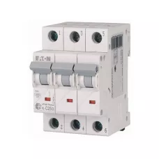 Автоматич. выключатель Eaton HL-C25/3, 3P, 25A, тип C, 4.5кA, 3M