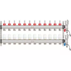 Коллекторная группа AVE136, 12 вых. AV Engineering (PRO серия Для теплого пола и водоснабжения)