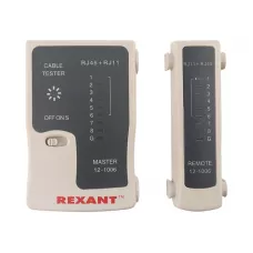 Тестер Кабеля RJ-45+RJ-11 REXANT - 468