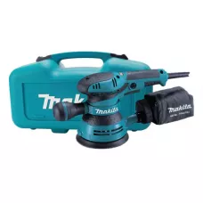 Эксцентриковая шлифмашина MAKITA BO 5041 K в чем. (300 Вт, 125 мм, 4000 - 12000 кол/мин, регул. об.)