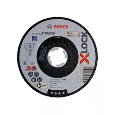 Круг отрезной 125х2.5x22.2 мм для металла X-LOCK Expert for Metal BOSCH ( прямой, подходит для всех типов УШМ)