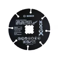 Круг отрезной 115х1.0x22.2 мм для дерева X-LOCK Carbide Multi Wheel BOSCH (подходит для всех типов УШМ)