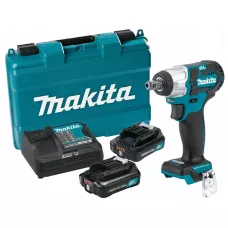 Аккум. ударный гайковерт MAKITA TW 160 DWAE в чем. (12.0 В, 2 акк., 2.0 А/ч Li-Ion, посадочн. квадрат 3/8 