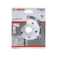 Алмазная чашка 125х22.2 мм по бетону двурядная EXPERT FOR CONCRETE BOSCH ( для быстрого шлифования)