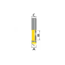 Филенчатая  фреза 8х19х8х32х1Т (MAKITA)