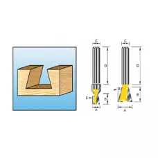 Фреза лас/хв14,28х12,7х8х32х2Т (MAKITA)