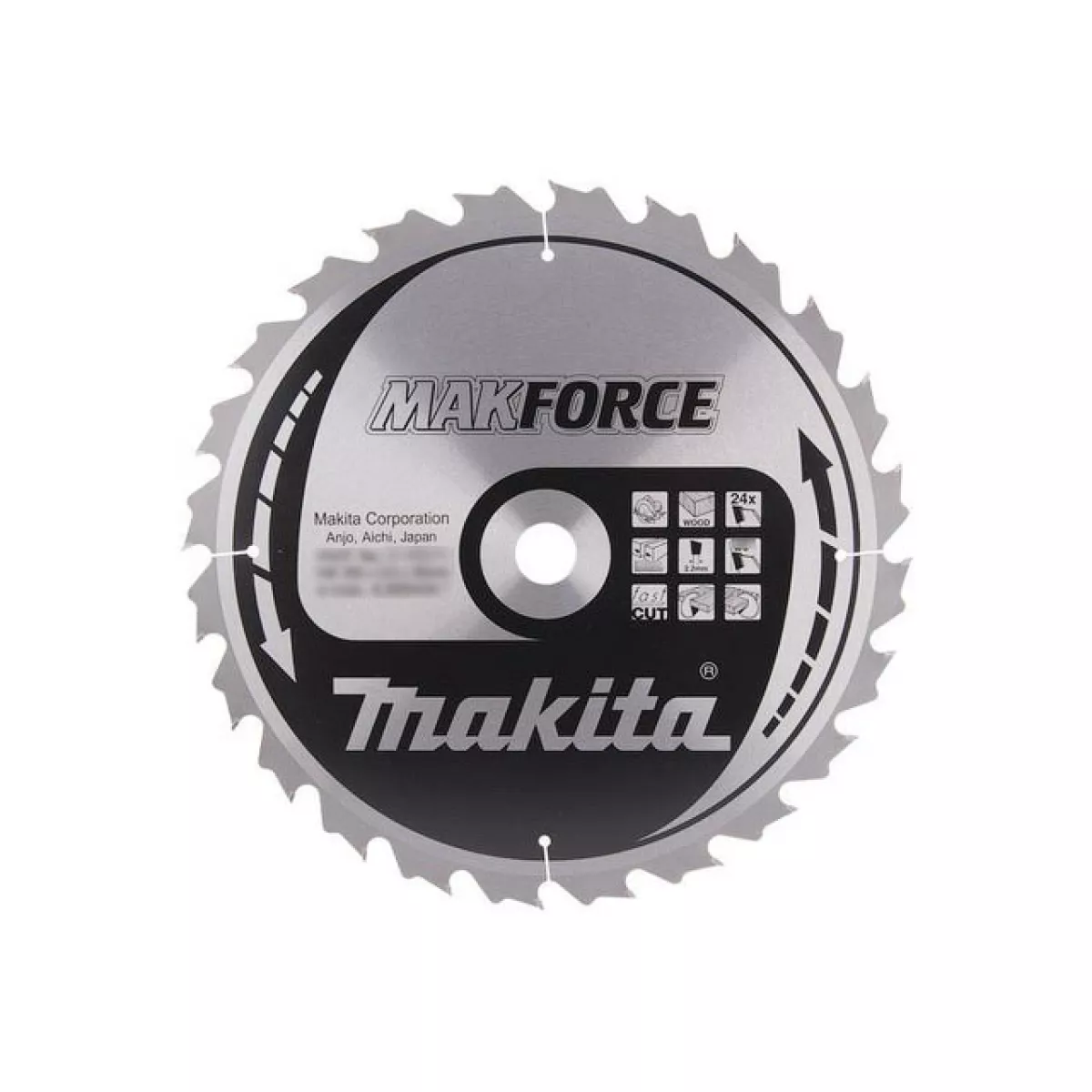 Диск пильный 235х30 мм 24 зуб. по дереву M-FORCE MAKITA