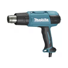 Термовоздуходувка MAKITA HG 6530 VK в чем. + набор сопл (1600 Вт, 3 скор., 50-600 °С, плавн. рег.,50-650 °С)