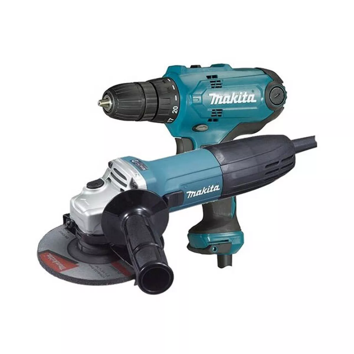 Набор электроинструмента MAKITA DK 0121 (DF0300, GA5030)