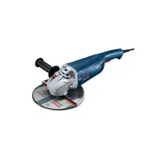 Двуручная углошлифмашина BOSCH GWS 2200 в кор. (2200 Вт, диск 230х22 мм,)