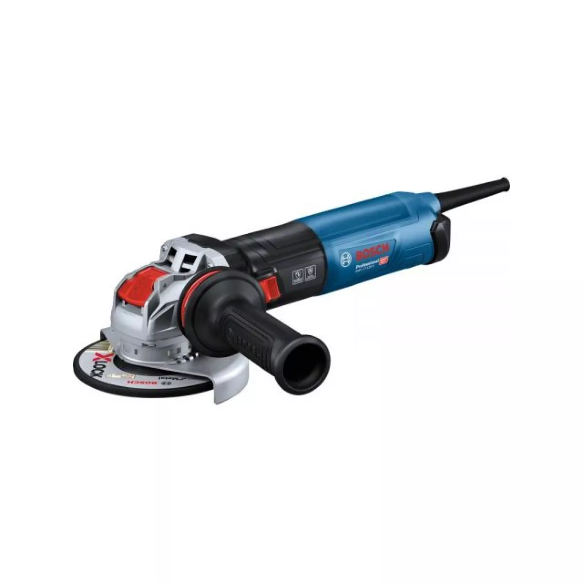 Одноручная углошлифмашина BOSCH GWX 17-125 S в кор. (1700 Вт, диск 125х22 мм. система X-LOCK)