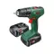 Аккум. дрель-шуруповерт BOSCH EasyDrill 18V-40 в кейсе (18.0 В, 2 акк., 2.0 А/ч Li-Ion, 2 скор., 40 Нм,)