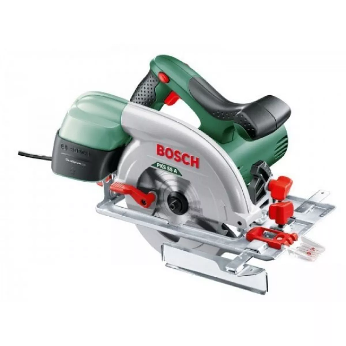 Циркулярная пила BOSCH PKS 55 A в кор. (1200 Вт, 160х20 мм, до 55 мм)