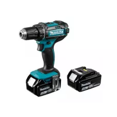 Аккум. шуруповерт MAKITA DDF482RTJ в кейсе (18.0 В, 2 акк., Li-Ion, 2 скор., 62 Нм,)