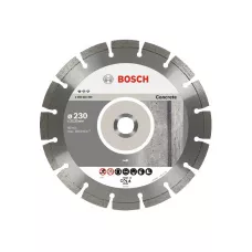 Алмазный круг 230х22,23 мм по бетону сегмент. Standard for Concrete BOSCH ( сухая резка)