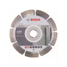 Алмазный круг 150х22 мм по бетону сегмент. STANDARD FOR CONCRETE BOSCH (сухая резка)