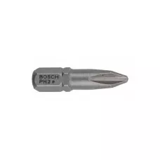 Насадка (бита) крестообразная PH2 25 мм BOSCH Extra Hart ( посадочн. шестигранник 1/4 