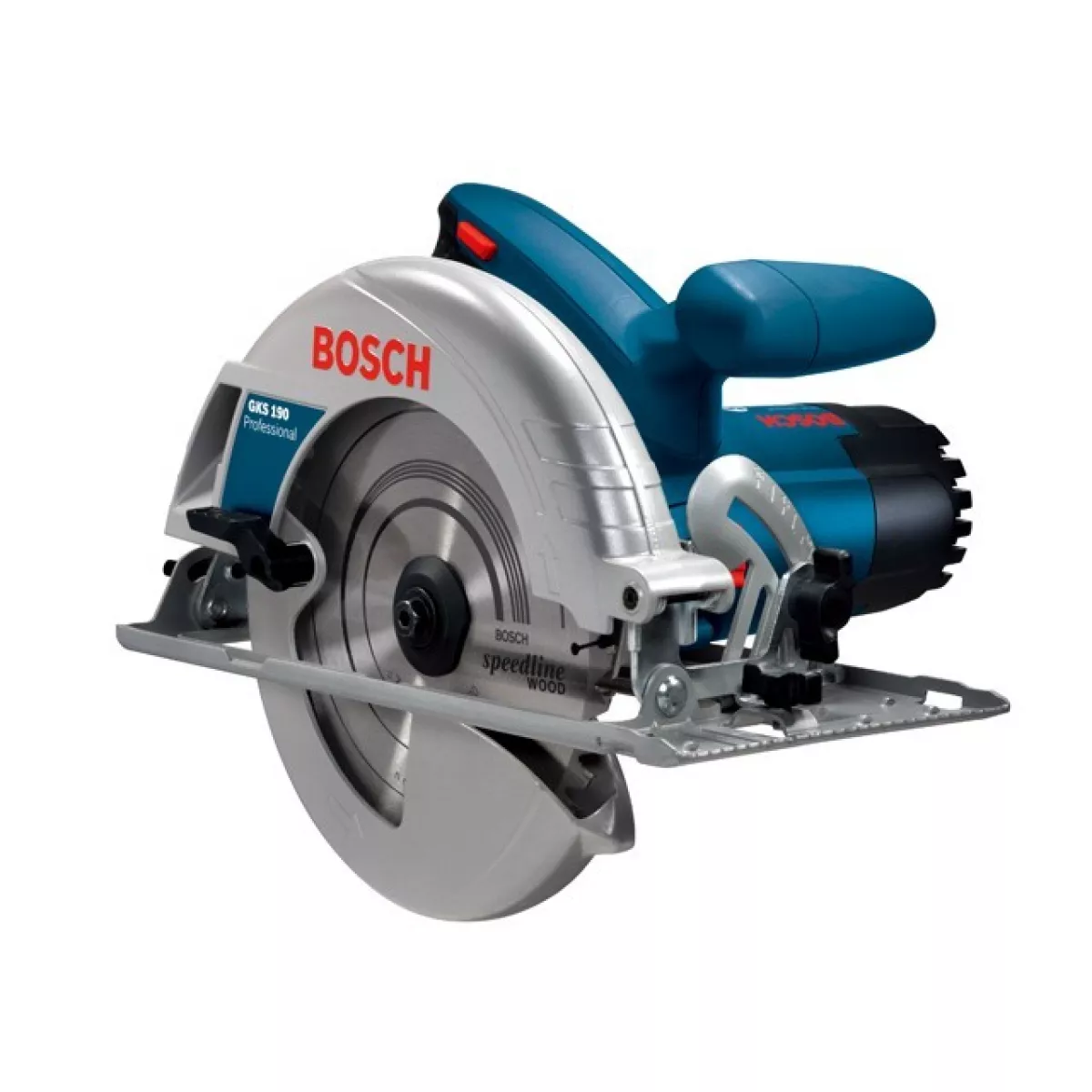 Циркулярная пила BOSCH GKS 190 в кор. (1400 Вт, 190х30 мм, до 70 мм)