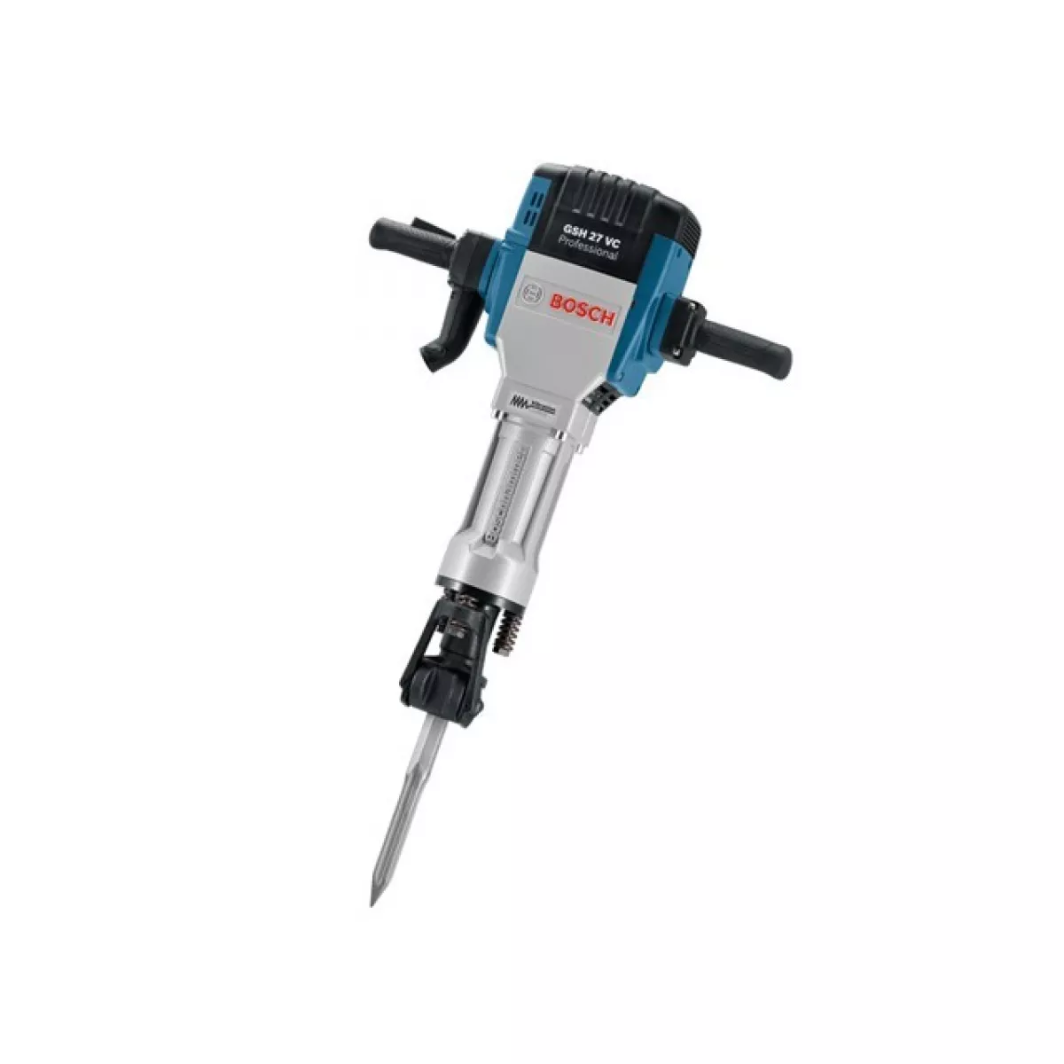 Отбойный молоток BOSCH GSH 27 VC (2000 Вт, 62.0 Дж, 1000 уд/мин, патрон внутр. шестигр. 28 мм, вес 30 кг)