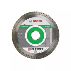 Алмазный круг 125х22 мм по керамике Turbo BEST FOR CERAMIC EXTRA-CLEAN BOSCH ( сухая резка)