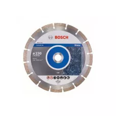 Алмазный круг 230х22,23 мм по камню сегмент. Standart for Stone BOSCH ( сухая резка)