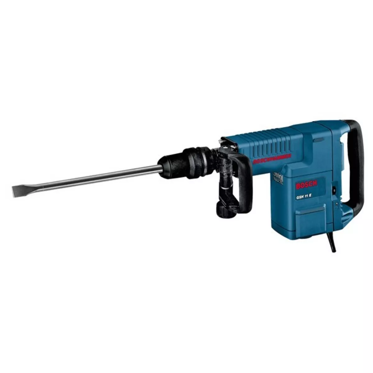 Отбойный молоток BOSCH GSH 11 E (1500 Вт, 16.8 Дж, 1890 уд/мин, патрон SDS-MAX, вес 10 кг)