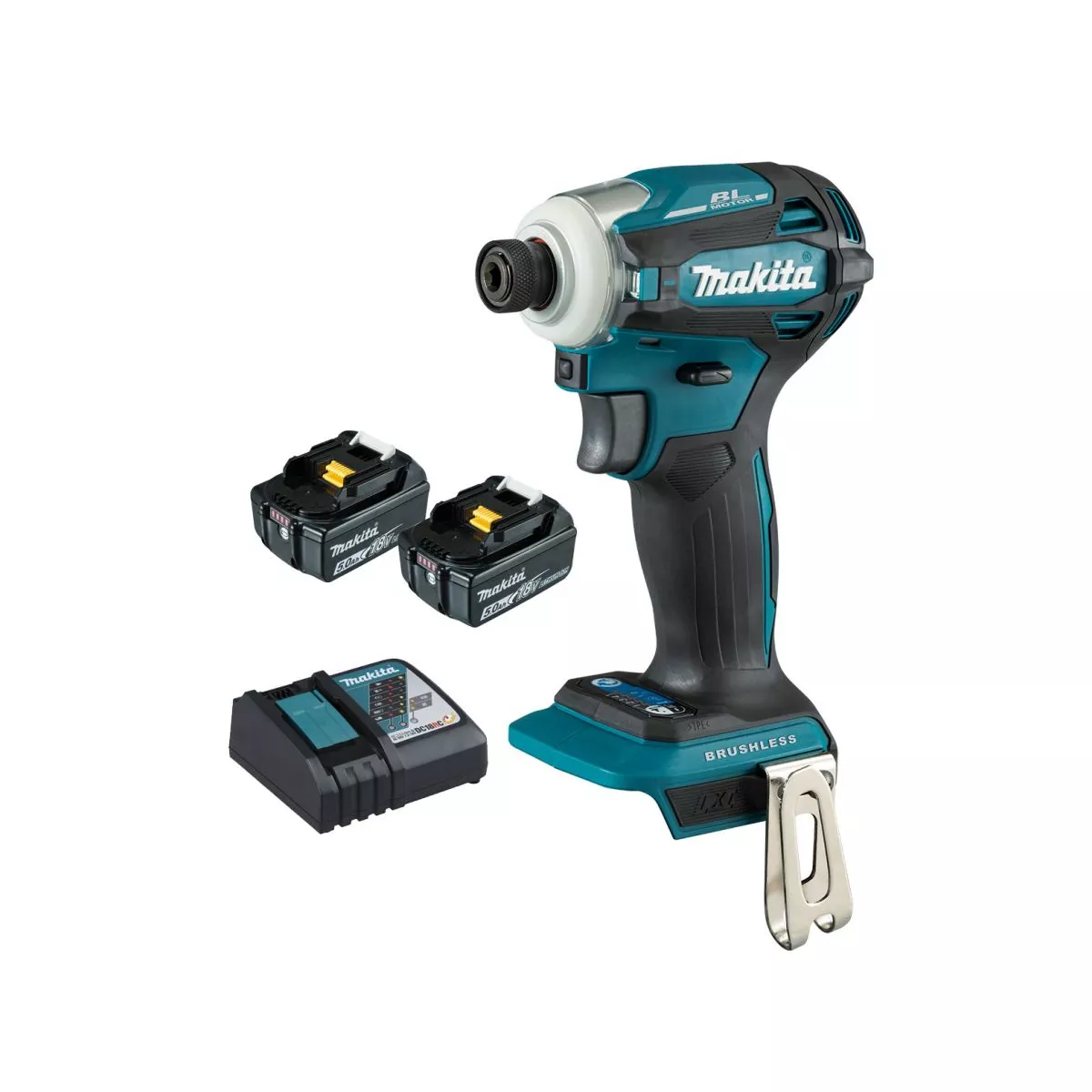 Аккум. шуруповерт MAKITA DTD 172 RTJ MAKPAC (18.0 В, 2 акк., Li-Ion, 4 скор., 180 Нм,)