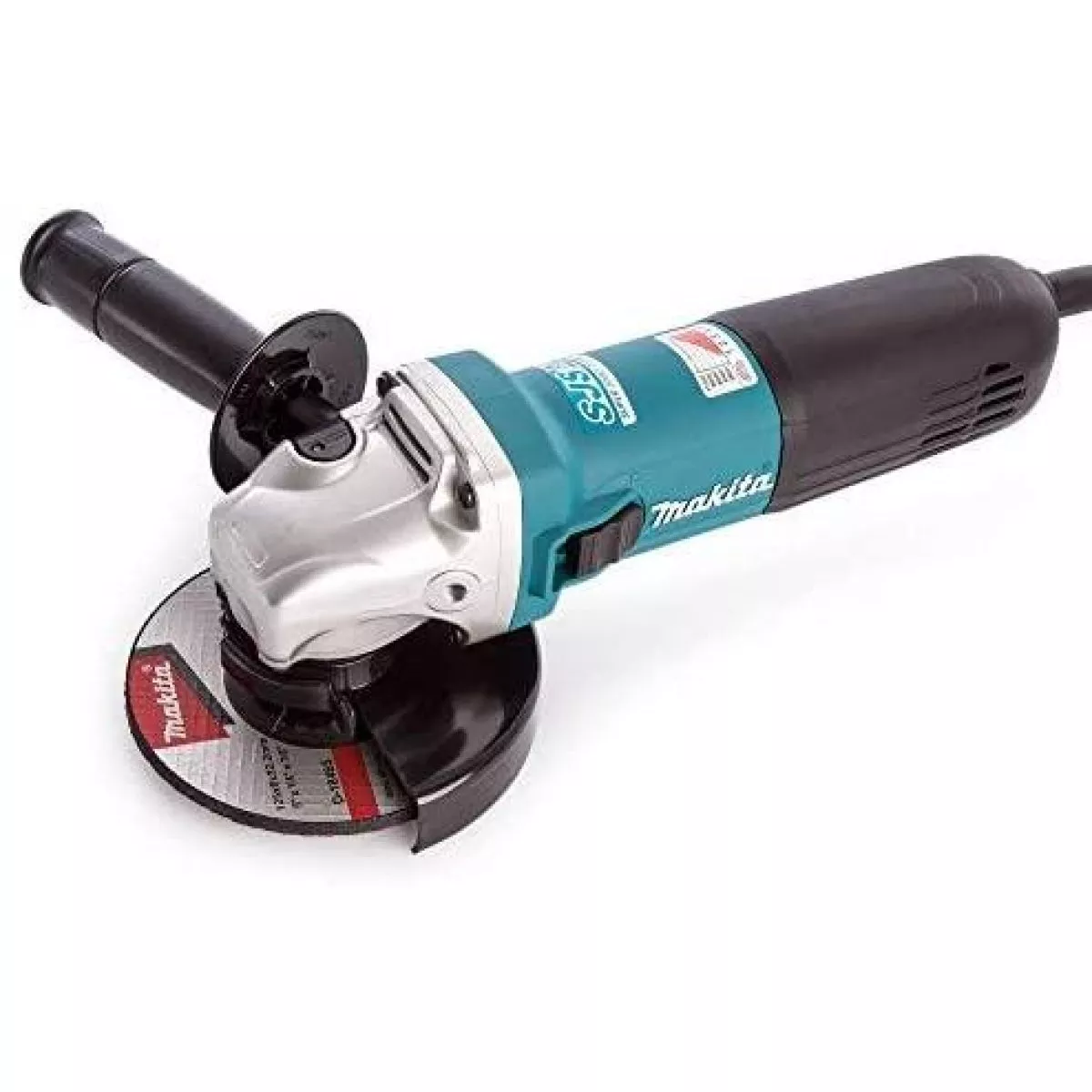 Одноручная углошлифмашина MAKITA GA 5040 CF01 в кор. (1400 Вт, диск 125х, плавный пуск, регул. об.)