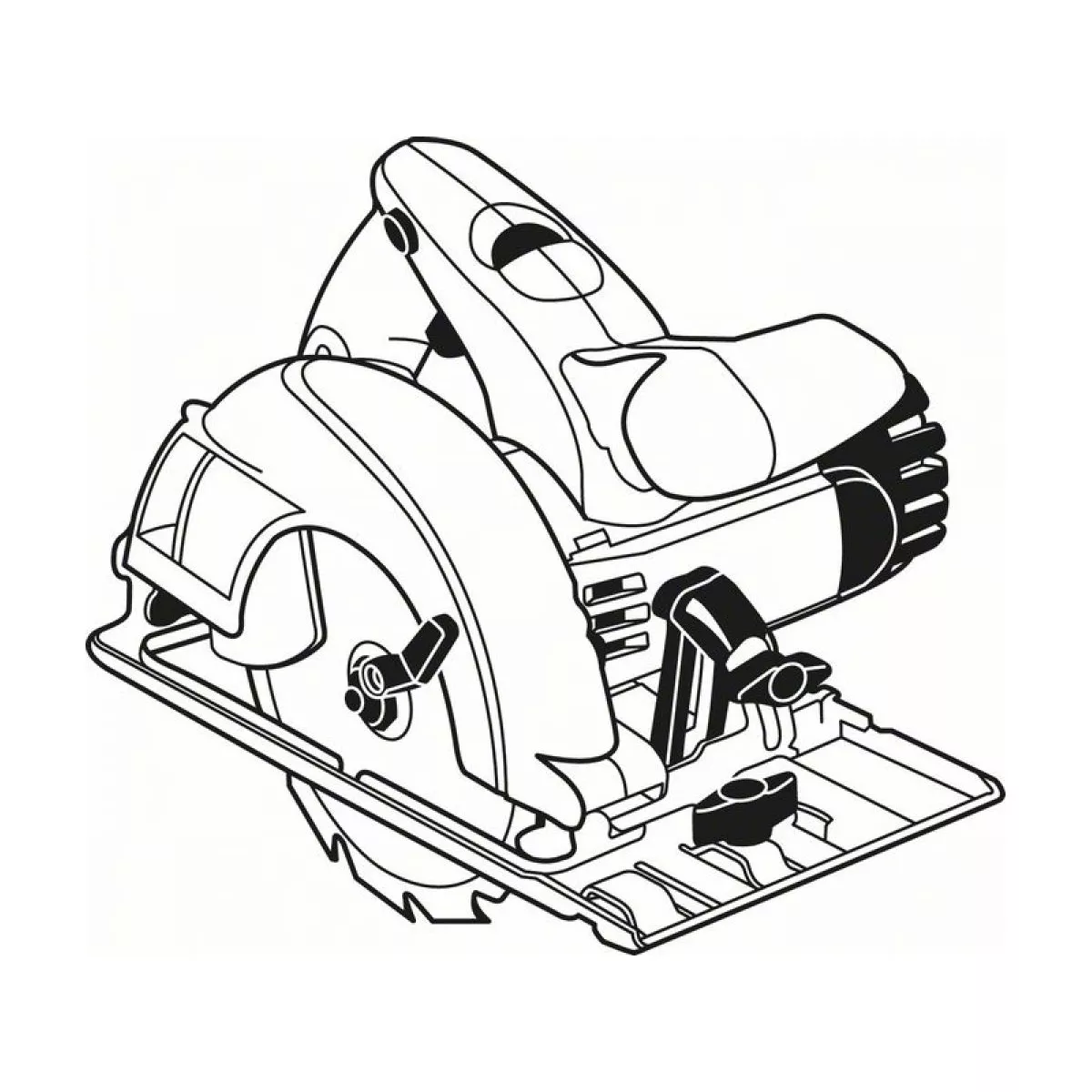 Диск 210х30 24 зуба OPTILINE (210х2,8х30 мм Z24) (BOSCH)