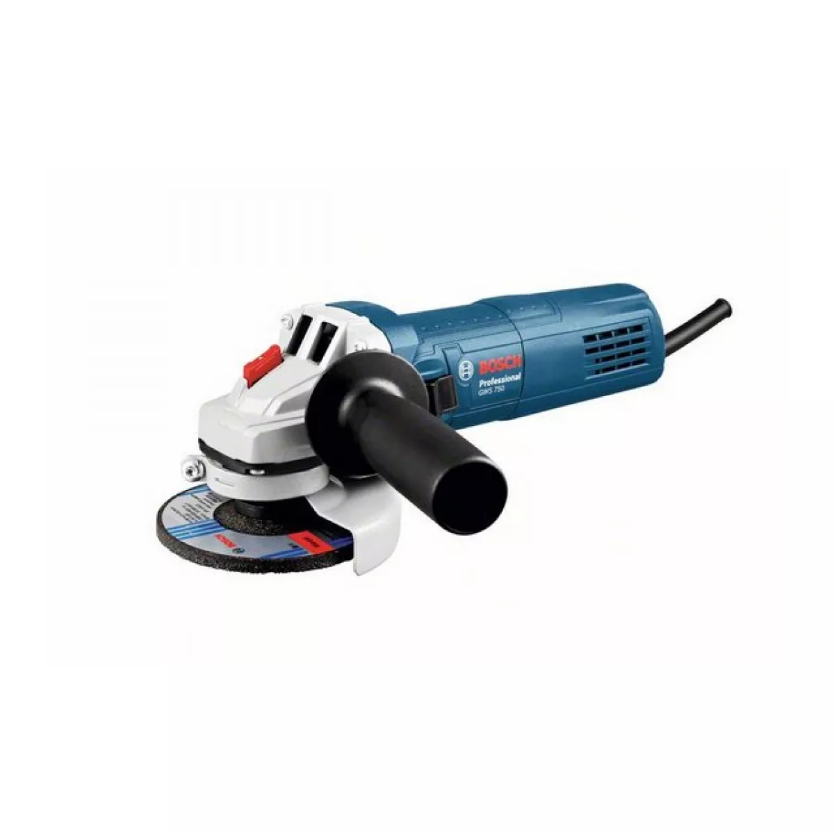 Одноручная углошлифмашина BOSCH GWS 750-125 в кор. (750 Вт, диск 125х22 мм)