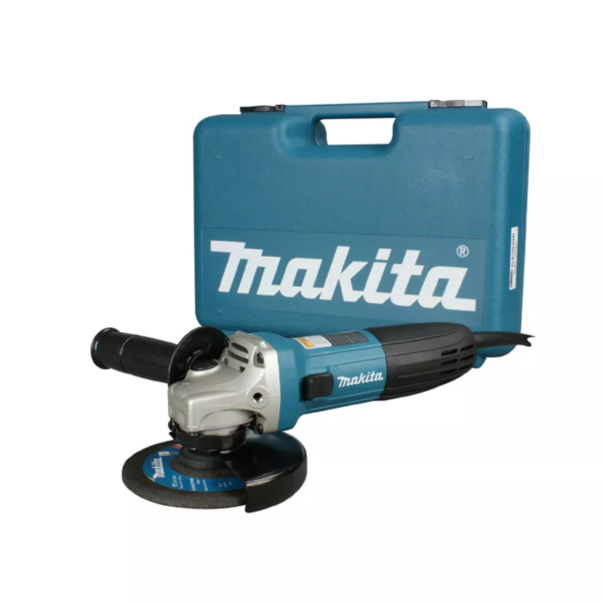 Одноручная углошлифмашина MAKITA GA 5030 K в чем. (720 Вт, диск 125х22 мм, без регул. об.)