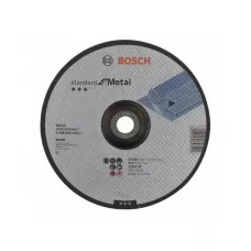 Круг отрезной 230х3.0x22.2 мм для металла Standard BOSCH ( вогнутый)