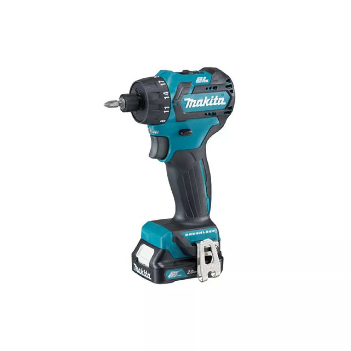 Аккум. шуруповерт MAKITA DF 032 DWAE в чем. (10.8 В, 2 акк., 2.0 А/ч Li-Ion, 2 скор., 32 Нм, шурупы до 10 мм)